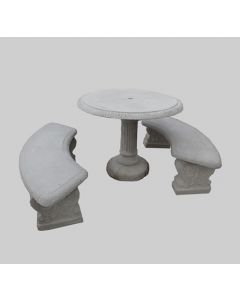 Round Table + Pedestal